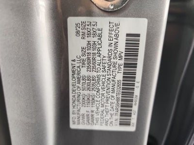 2026 Honda CR-V Hybrid Sport-L