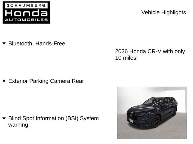 2026 Honda CR-V Hybrid Sport-L