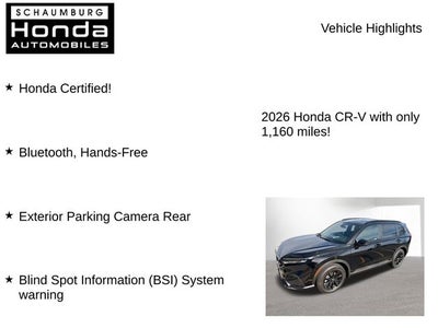 2026 Honda CR-V Hybrid Sport-L