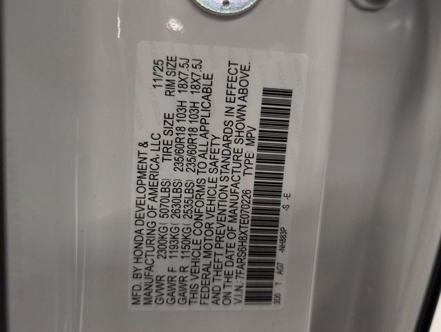 2026 Honda CR-V Hybrid Sport-L