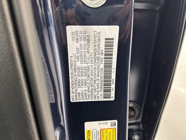 2026 Honda CR-V Hybrid Sport Touring