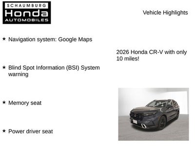 2026 Honda CR-V Hybrid Sport Touring