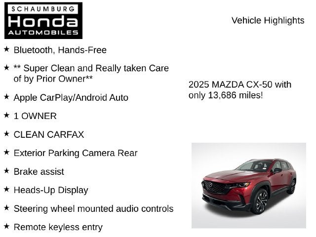 2025 Mazda Mazda CX-50 Hybrid Premium Plus
