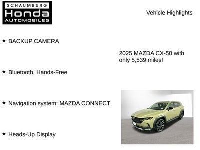 2025 Mazda Mazda CX-50 2.5 Turbo Premium Plus Package