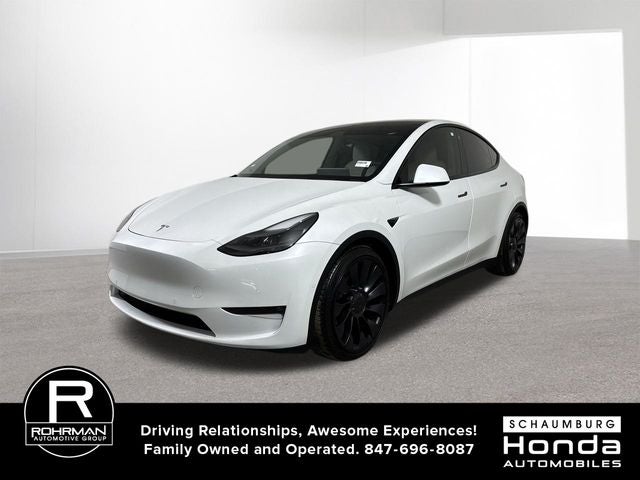 Used 2022 Tesla Model Y Performance with VIN 7SAYGDEF4NF368163 for sale in Schaumburg, IL