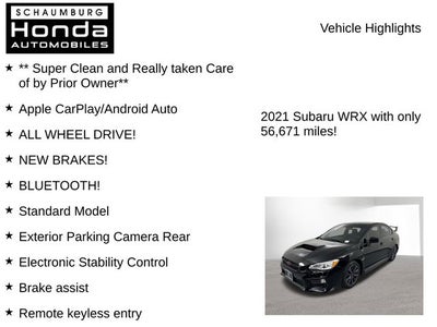 2021 Subaru WRX Base