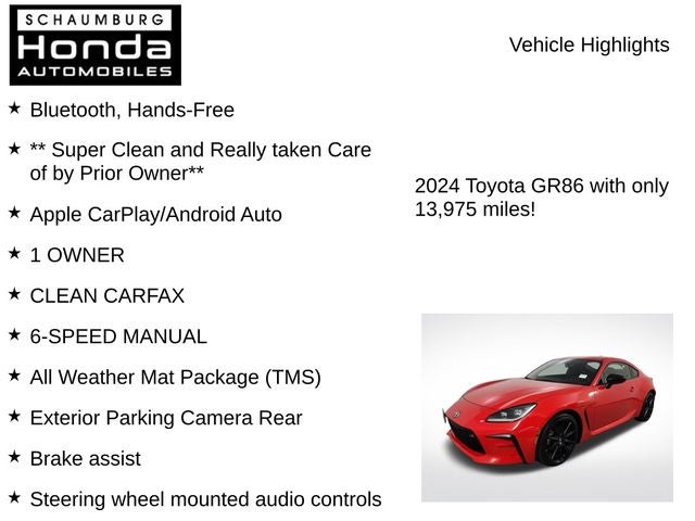 2024 Toyota GR86 Premium