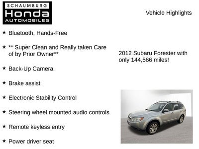 2012 Subaru Forester 2.5X Limited