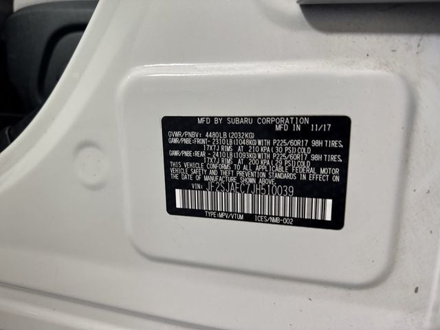 2018 Subaru Forester 2.5i Premium