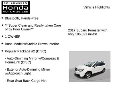 2017 Subaru Forester 2.5i Touring