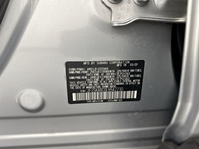 2020 Subaru Forester Sport
