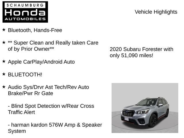2020 Subaru Forester Sport
