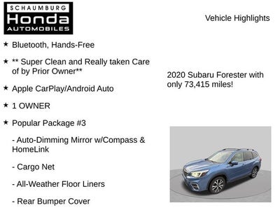 2020 Subaru Forester Limited