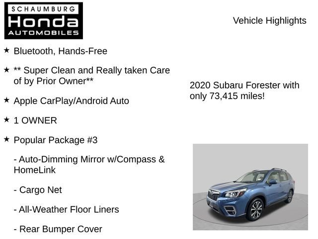 2020 Subaru Forester Limited