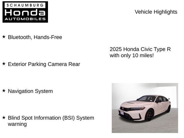 2025 Honda Civic Type R Base