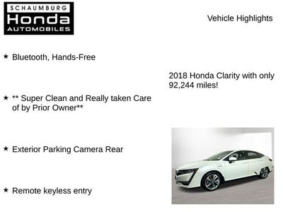 2018 Honda Clarity Plug-In Hybrid Base