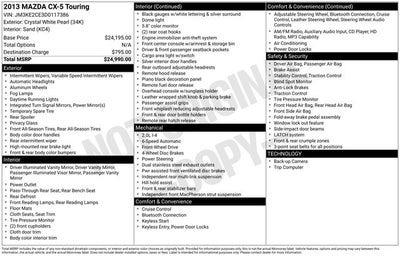2013 Mazda Mazda CX-5 Touring