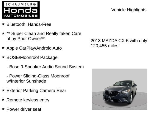 2013 Mazda Mazda CX-5 Touring