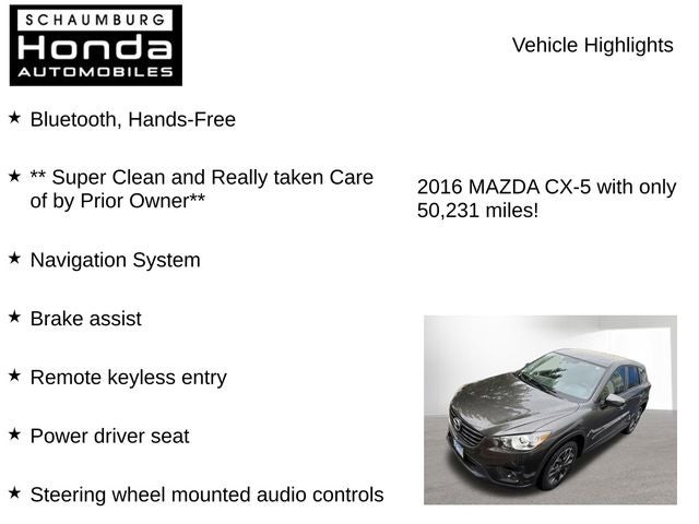 2016 Mazda Mazda CX-5 Grand Touring
