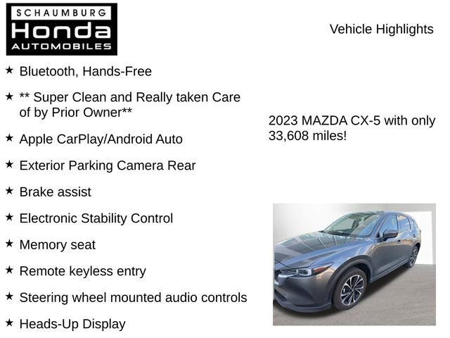 2023 Mazda Mazda CX-5 2.5 S Premium Plus Package