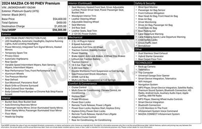 2024 Mazda Mazda CX-90 PHEV Premium