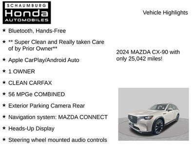2024 Mazda Mazda CX-90 PHEV Premium