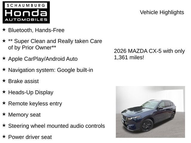 2026 Mazda Mazda CX-5 2.5 S Premium Plus