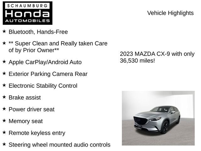 2023 Mazda Mazda CX-9 Touring Plus