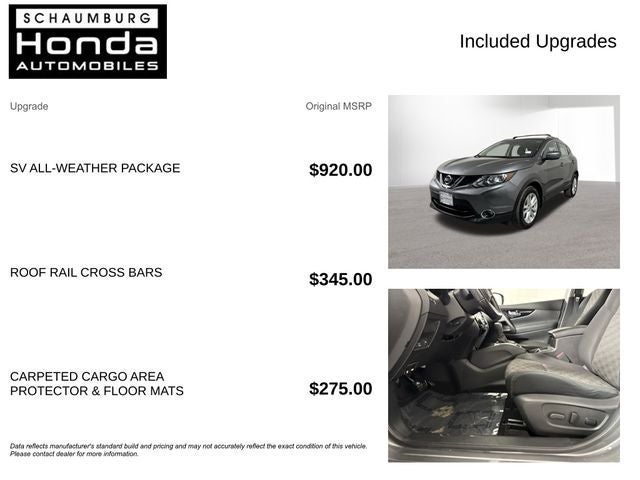 2018 Nissan Rogue Sport SV