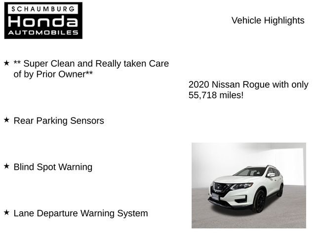 2020 Nissan Rogue SV