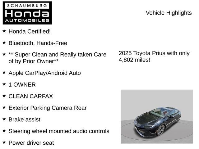 2025 Toyota Prius Limited