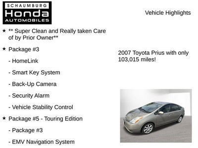 2007 Toyota Prius Touring