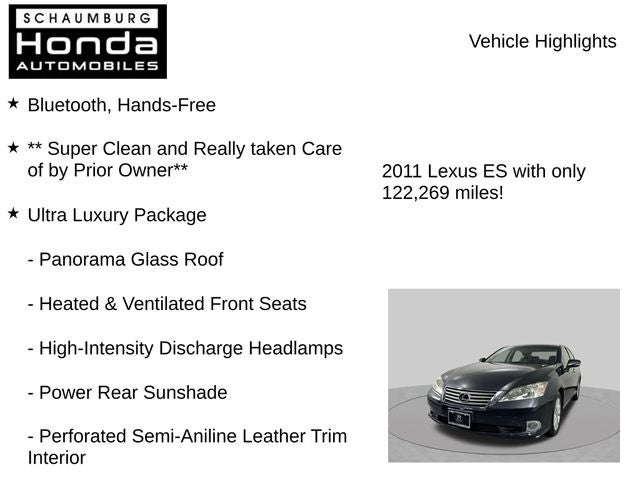 2011 Lexus ES 350