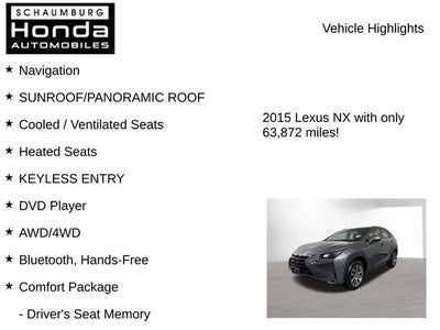 2015 Lexus NX 200t