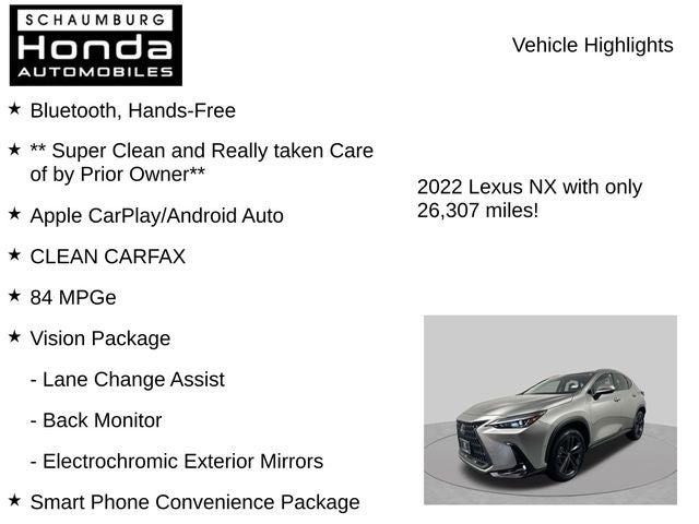 2022 Lexus NX 450h+ Luxury