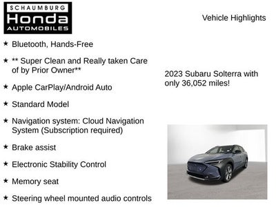 2023 Subaru Solterra Touring