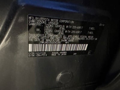 2016 Toyota RAV4 Hybrid XLE