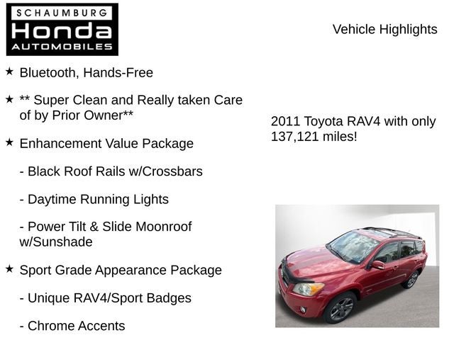 2011 Toyota RAV4 Sport