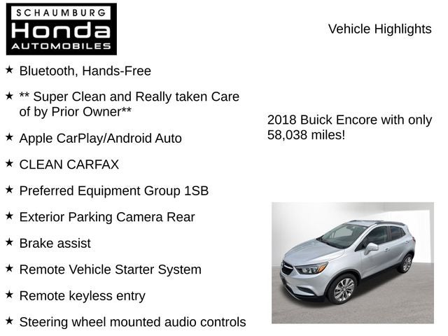 2018 Buick Encore Preferred