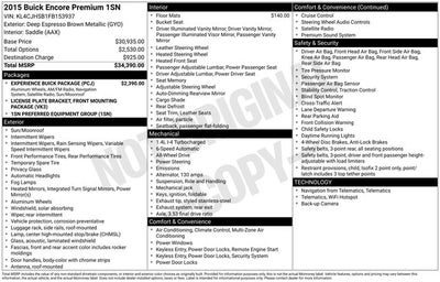 2015 Buick Encore Premium
