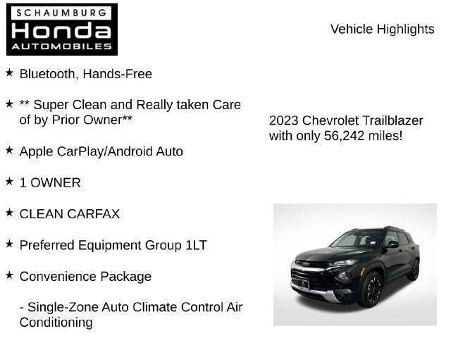 2023 Chevrolet TrailBlazer LT
