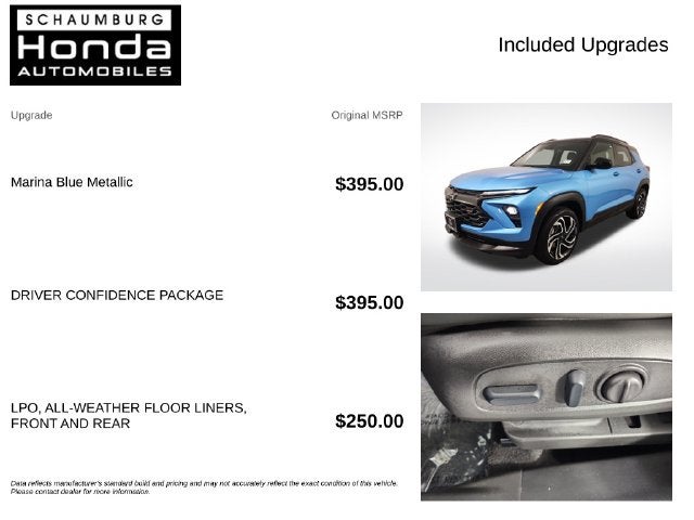 2025 Chevrolet TrailBlazer RS