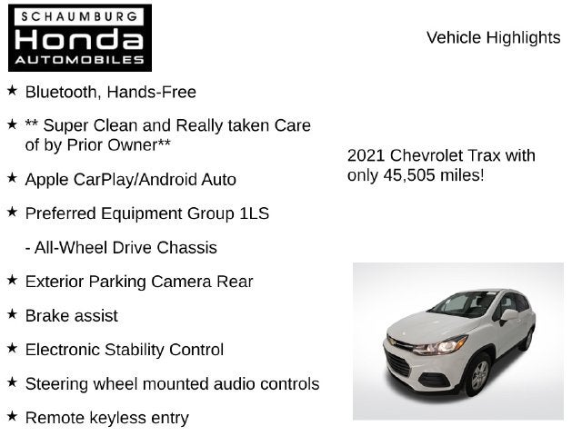 2021 Chevrolet Trax LS