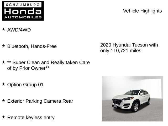 2020 Hyundai Tucson Value