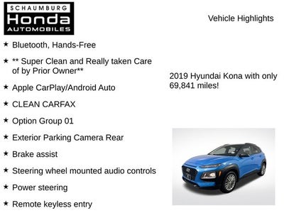 2019 Hyundai Kona SEL