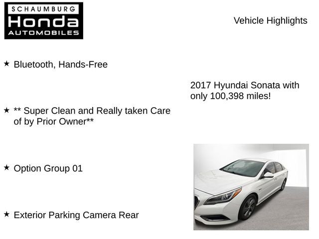 2017 Hyundai Sonata Hybrid Limited