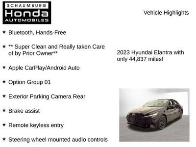 2023 Hyundai Elantra SEL