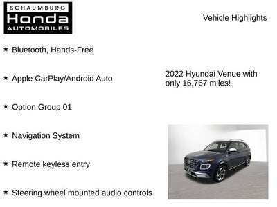 2022 Hyundai Venue Limited