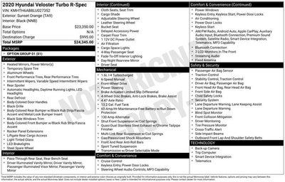 2020 Hyundai Veloster Turbo R-Spec