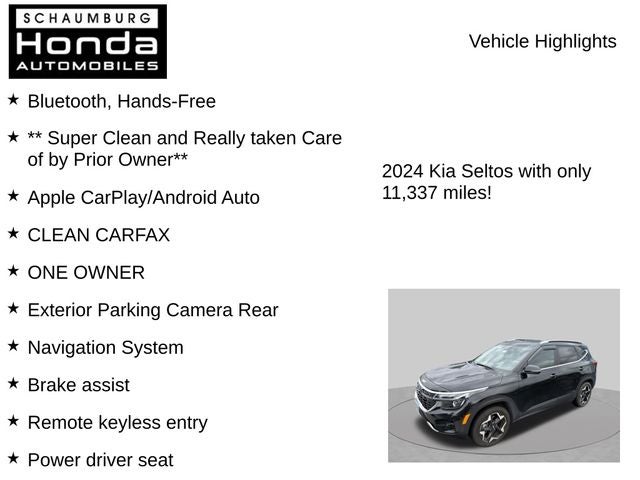 2024 Kia Seltos EX